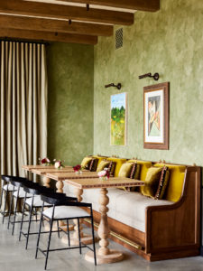 Dining area at Klocke Estate